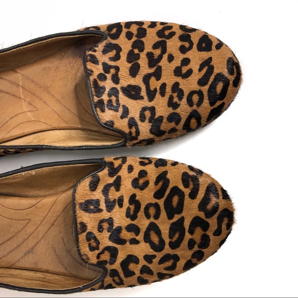 clarks leopard print flats